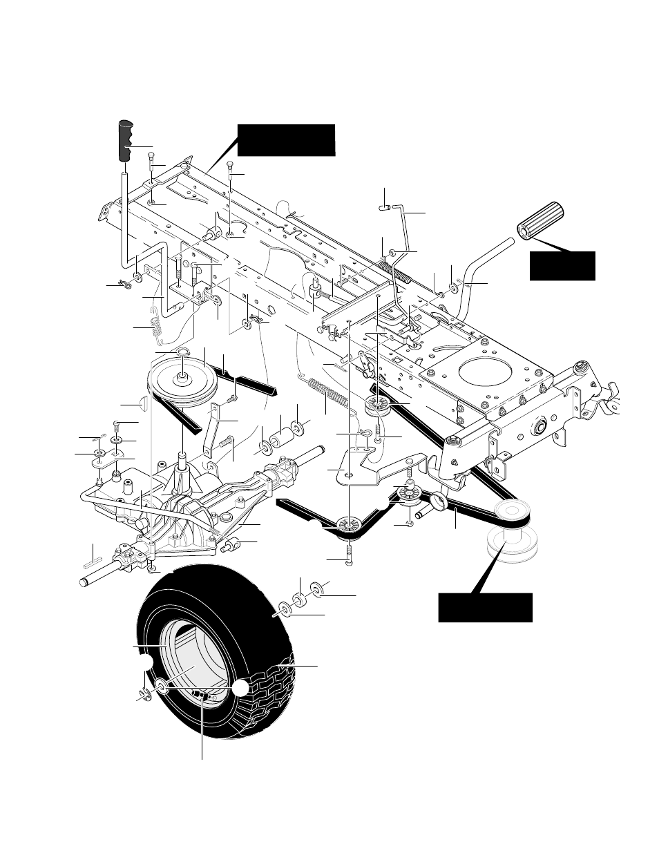 Repair parts code144s, Motion drive | Hayter Mowers Heritage Tractor CODE144S User Manual | Page 34 / 52