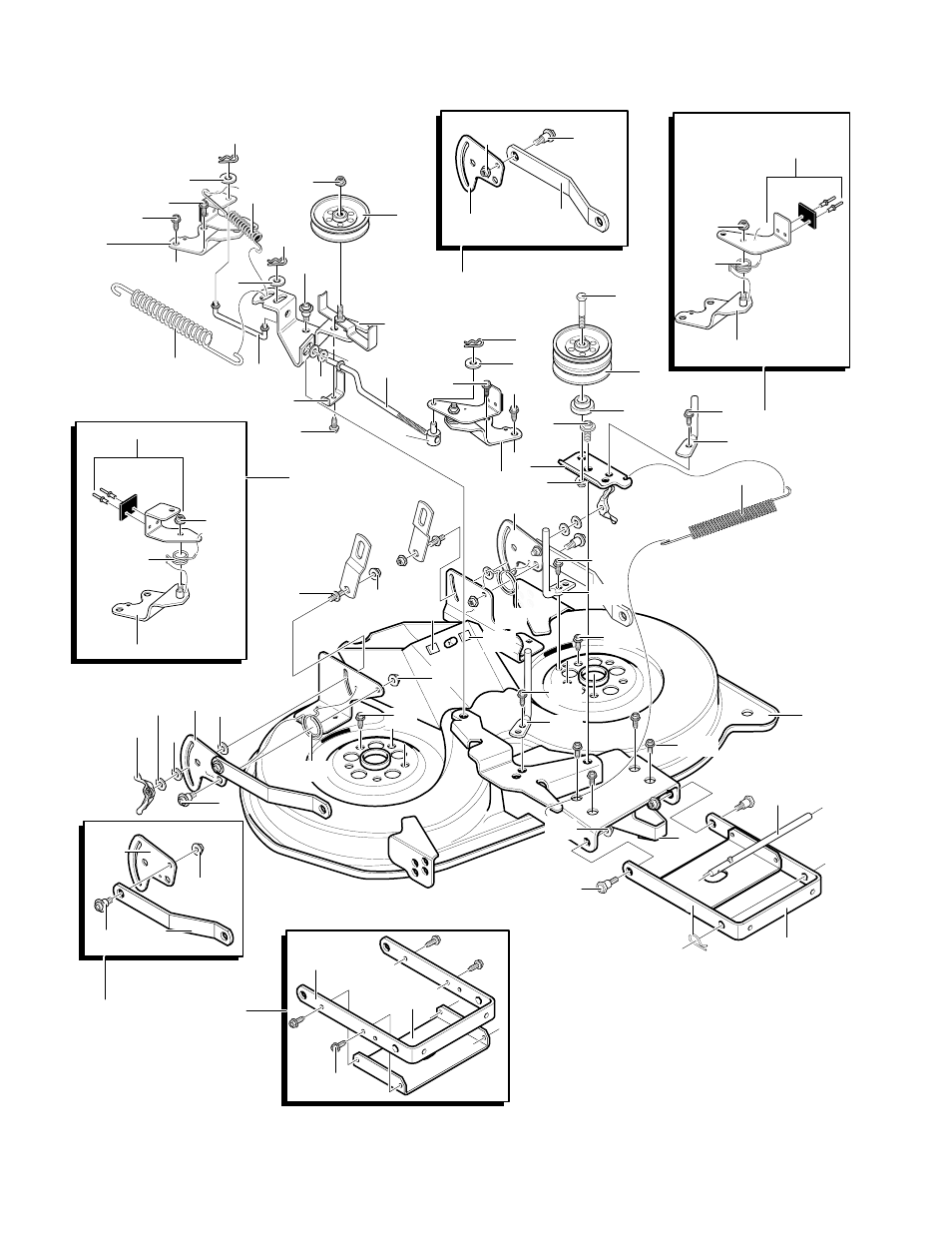 Repair parts code144s, Deck assembly | Hayter Mowers Heritage Tractor CODE144S User Manual | Page 40 / 52