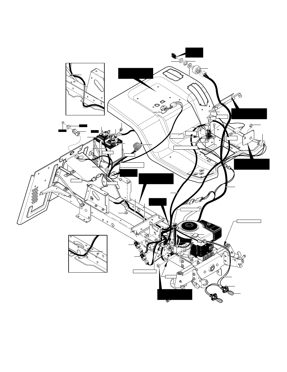 Repair parts code144s, Electrical assembly | Hayter Mowers Heritage Tractor CODE144S User Manual | Page 44 / 52