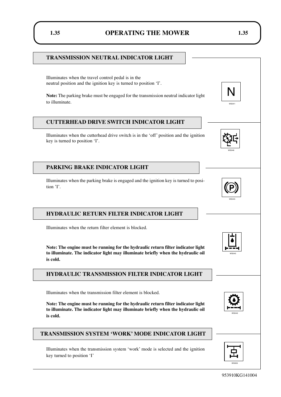 Operating the mower | Hayter Mowers T424 User Manual | Page 35 / 86