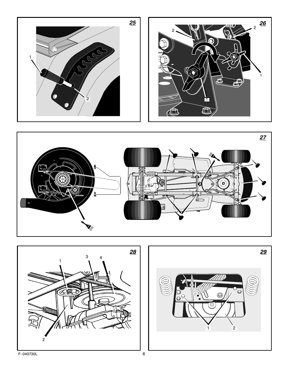 Hayter Mowers Heritige Tractor CODE131B User Manual | Page 6 / 40