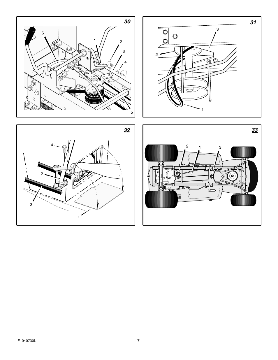 Hayter Mowers Heritige Tractor CODE131B User Manual | Page 7 / 40