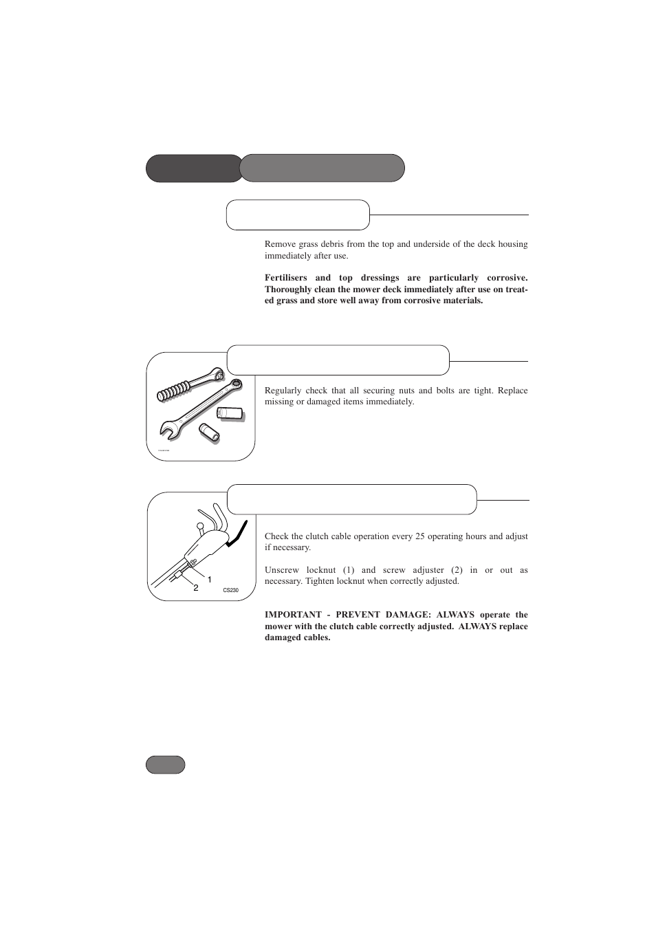 Hayter Mowers RANGER 53 PRO 396E User Manual | Page 26 / 40