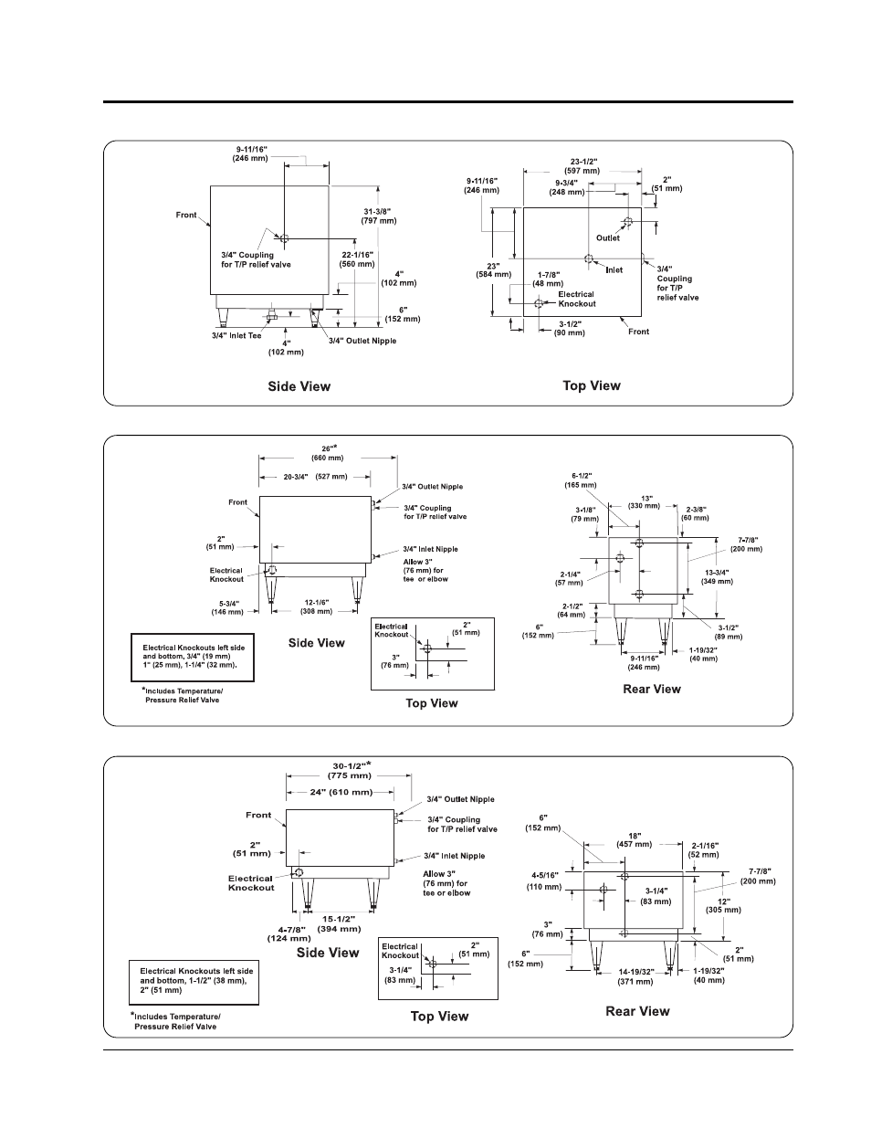 Specifications | Hatco IMPERIAL "S" User Manual | Page 17 / 40