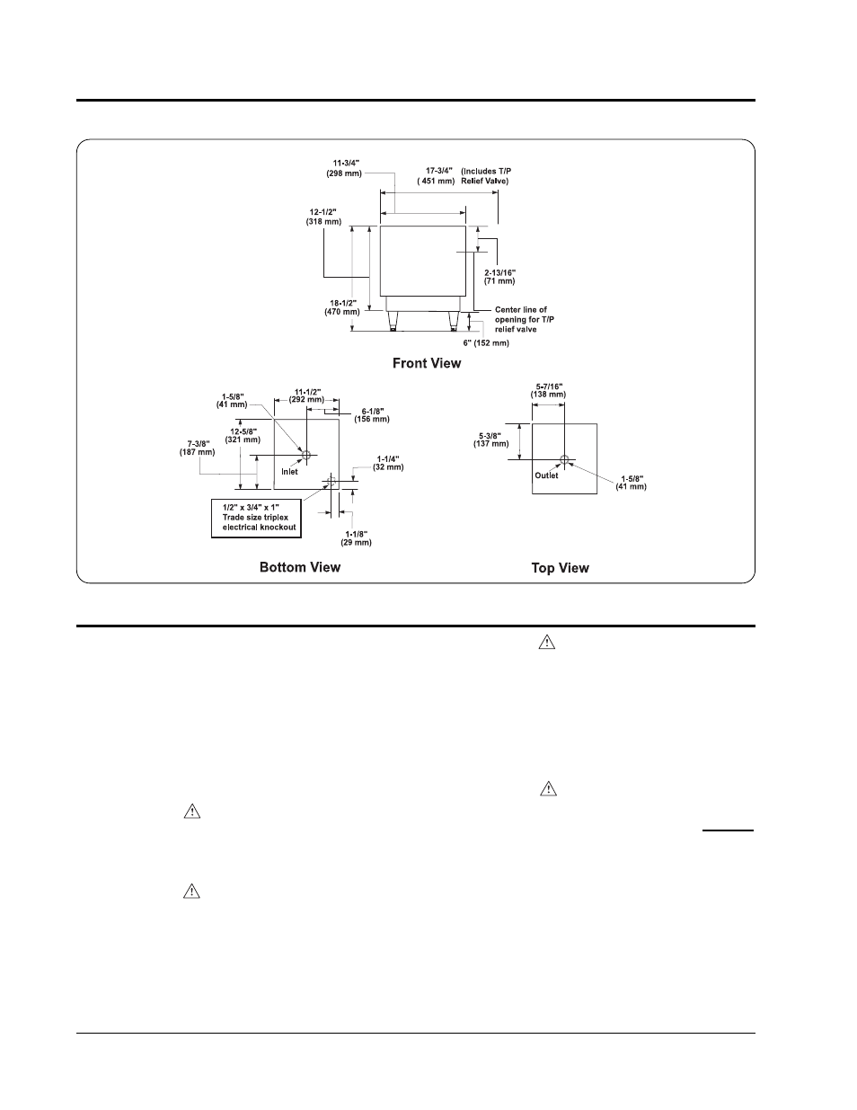 Specifications, Installation | Hatco IMPERIAL "S" User Manual | Page 18 / 40