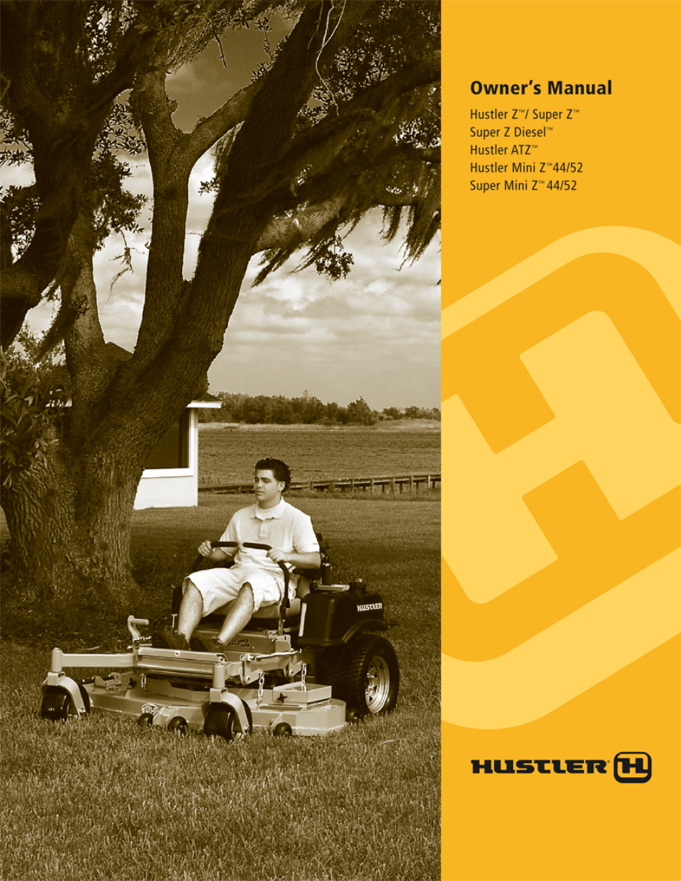 Hustler Turf Super Mini Z 52 User Manual | 37 pages