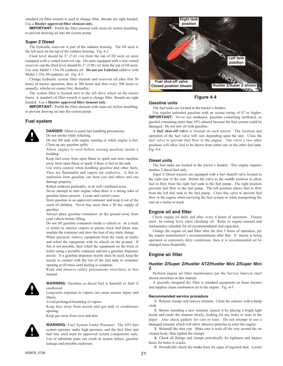 Hustler Turf Super Mini Z 52 User Manual | Page 22 / 37