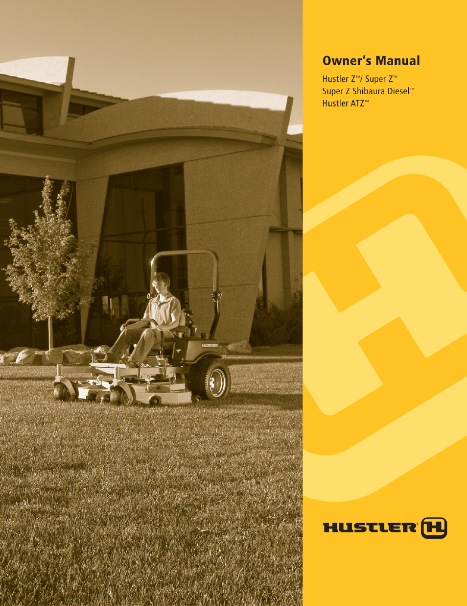 Hustler Turf ATZ User Manual | 37 pages