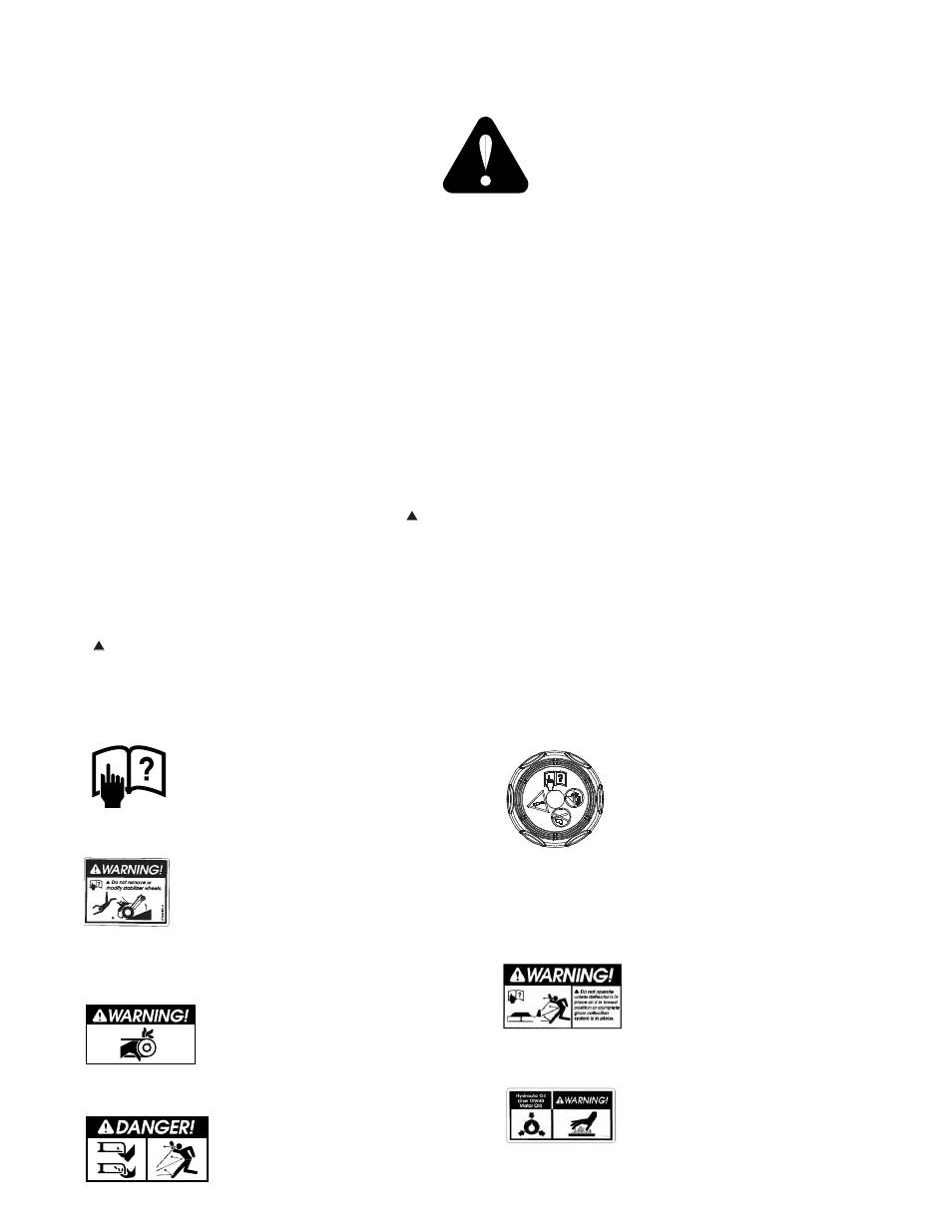 Safety precautions | Hustler Turf ATZ User Manual | Page 6 / 37