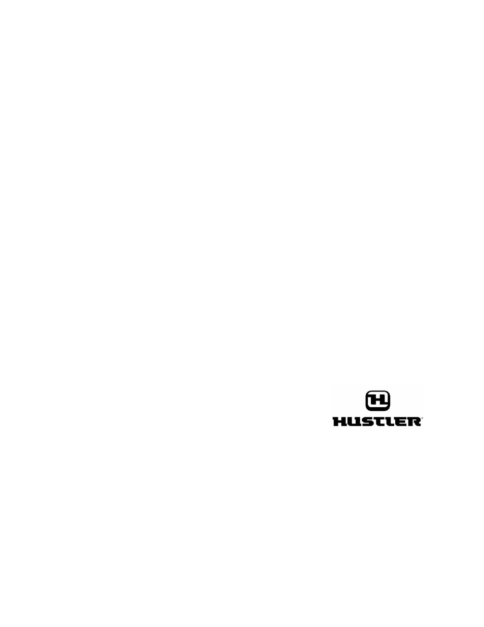 Hustler Turf Automobile Accessories User Manual | 124 pages