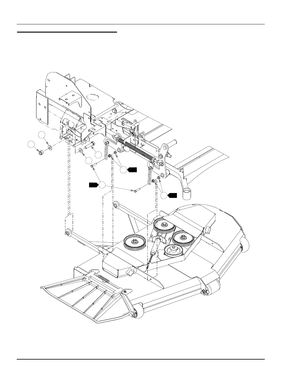 Side discharge deck lift | Hustler Turf Automobile Accessories User Manual | Page 106 / 124