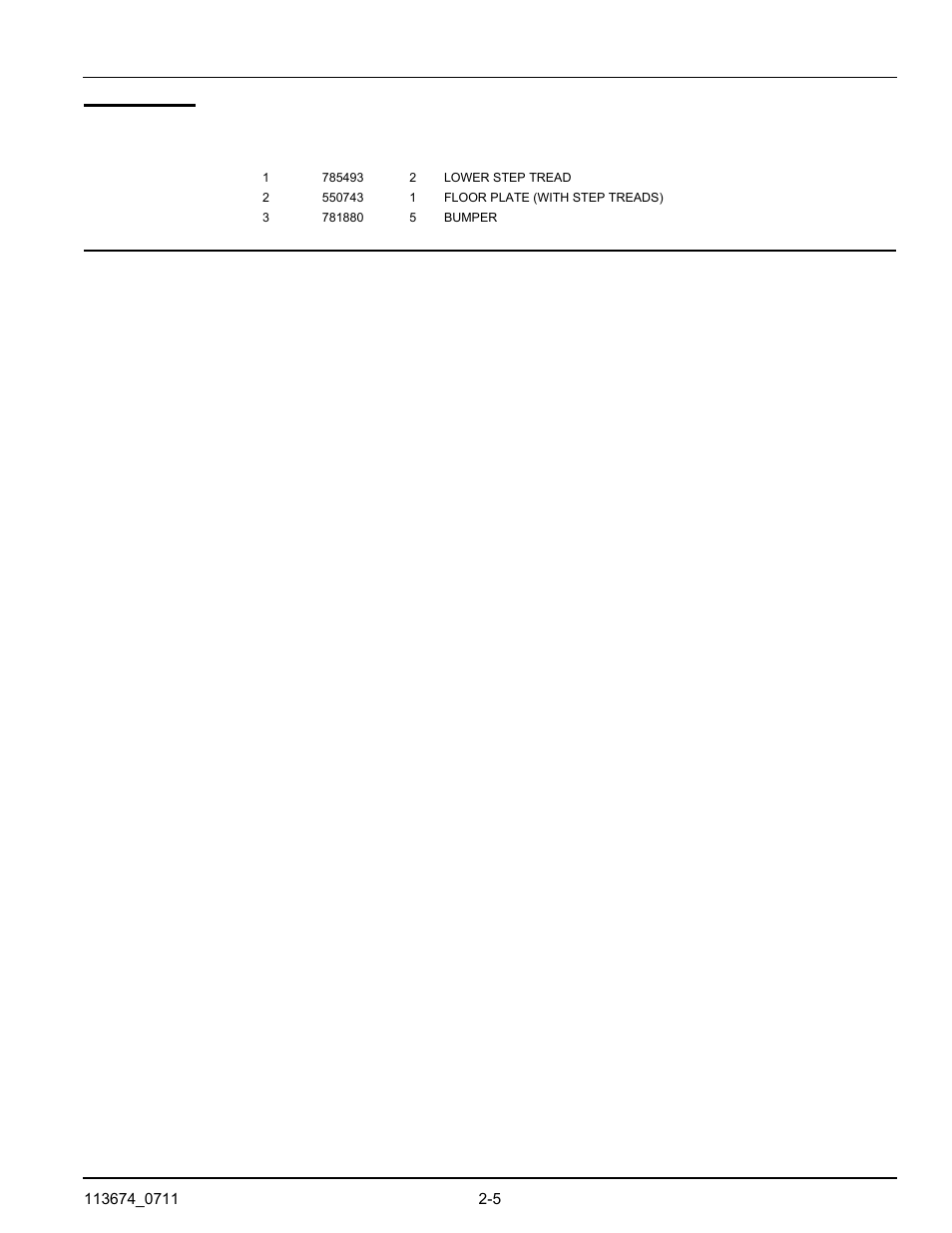 Footrest | Hustler Turf Automobile Accessories User Manual | Page 11 / 124