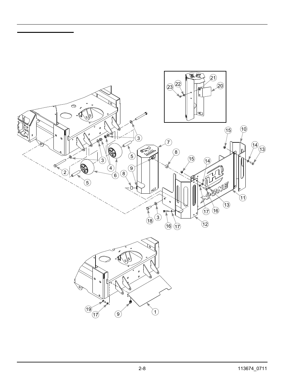 Engine guard, Engine guard -8 | Hustler Turf Automobile Accessories User Manual | Page 14 / 124