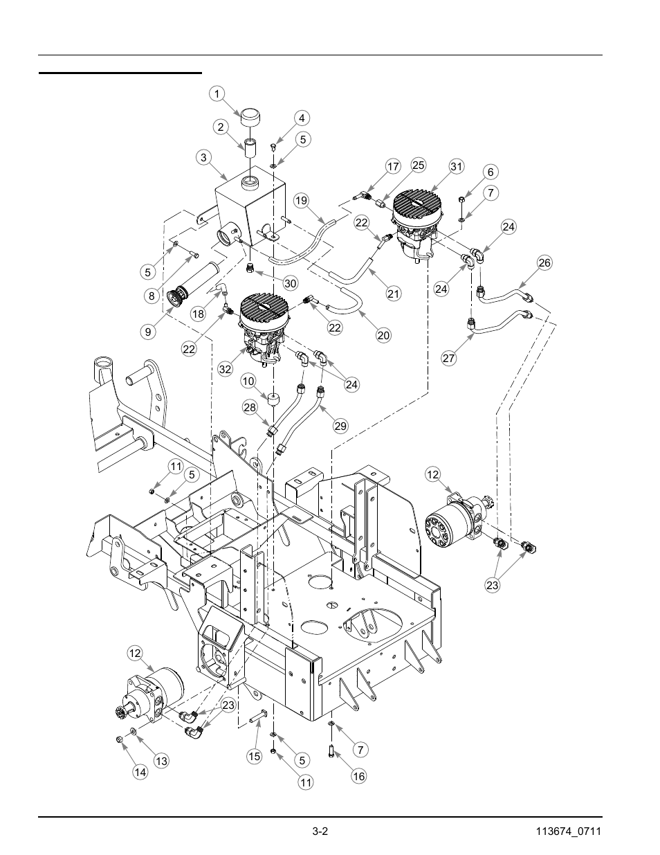 Hydraulic system, Hydraulic system -2 | Hustler Turf Automobile Accessories User Manual | Page 18 / 124