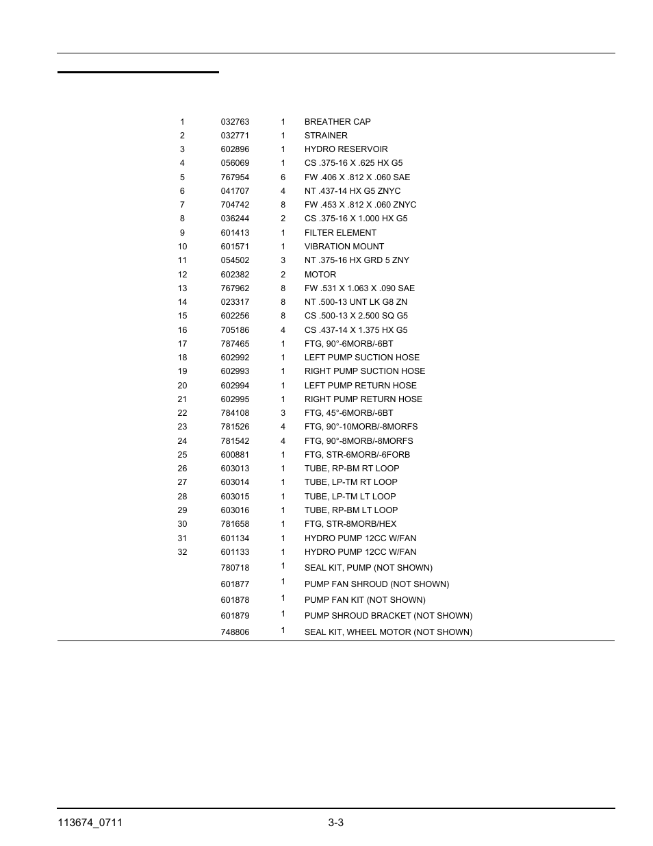 Hydraulic system | Hustler Turf Automobile Accessories User Manual | Page 19 / 124
