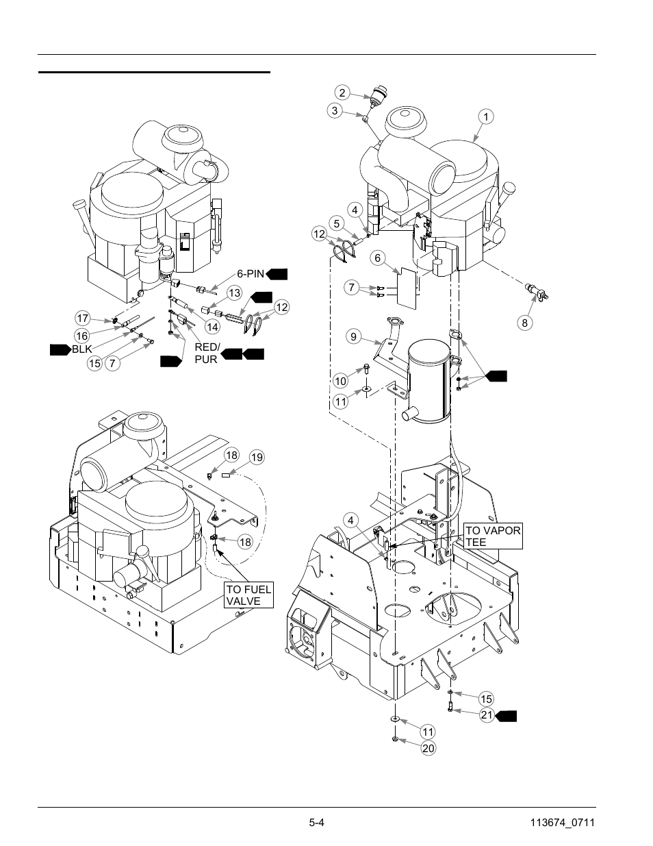 Kawasaki fx850v engine, Kawasaki fx850v engine -4 | Hustler Turf Automobile Accessories User Manual | Page 38 / 124