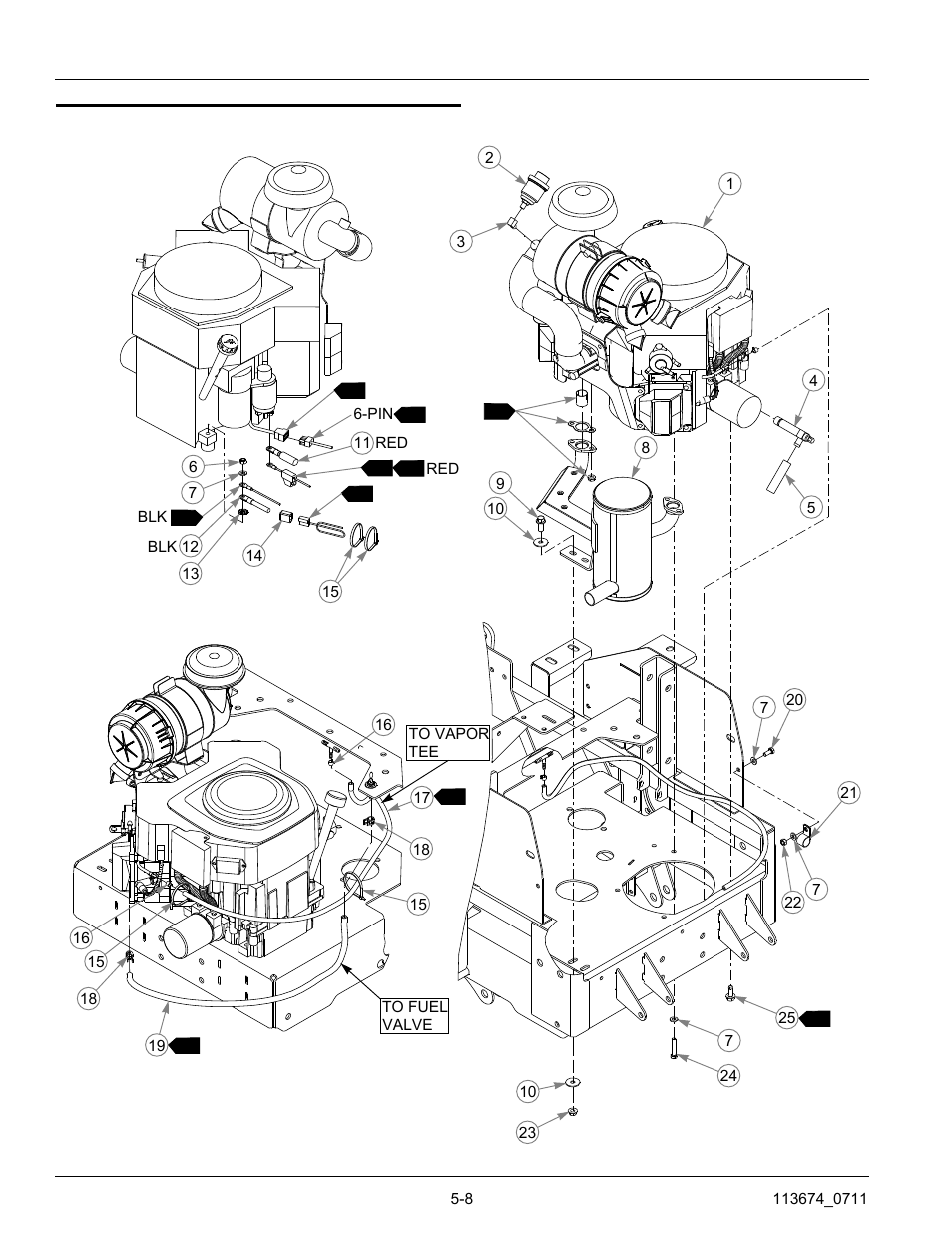 Kohler cv730 & cv740 engine, Kohler cv730 & cv740 engine -8 | Hustler Turf Automobile Accessories User Manual | Page 42 / 124