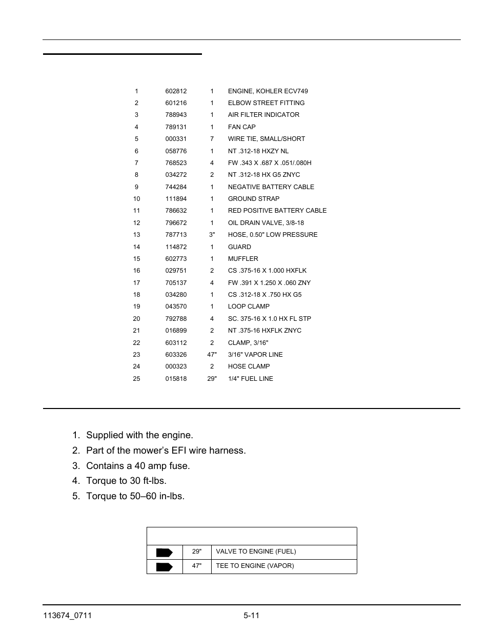 Kohler ecv749 engine | Hustler Turf Automobile Accessories User Manual | Page 45 / 124