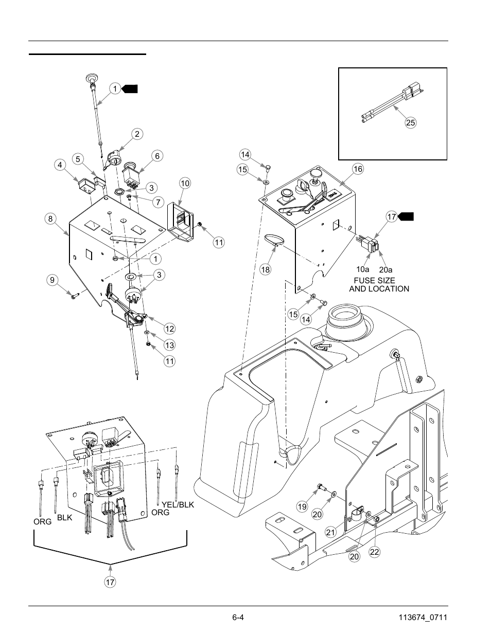 Instrument panel, Instrument panel -4 | Hustler Turf Automobile Accessories User Manual | Page 60 / 124