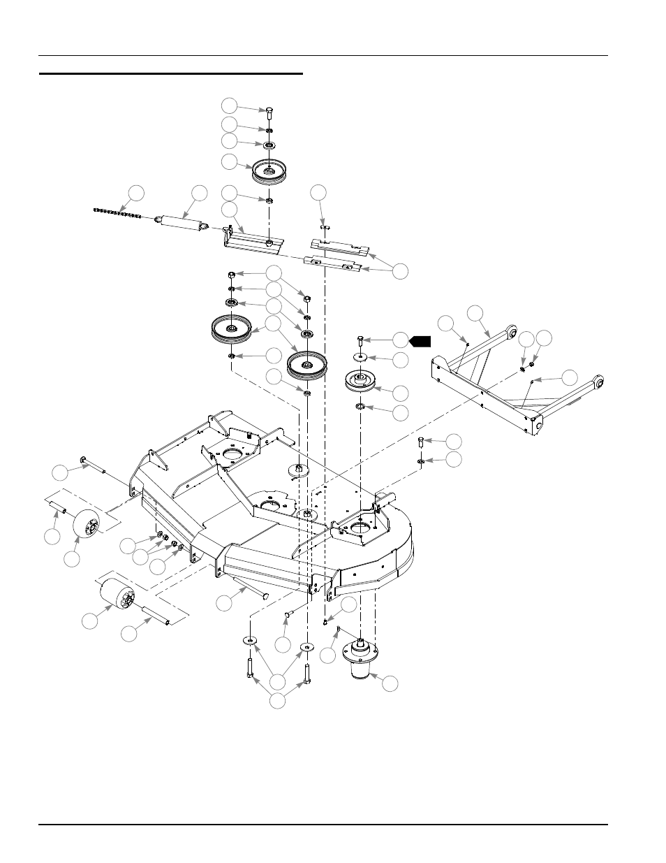 48" deck pulleys & spindles, 48" deck pulleys & spindles -4 | Hustler Turf Automobile Accessories User Manual | Page 68 / 124