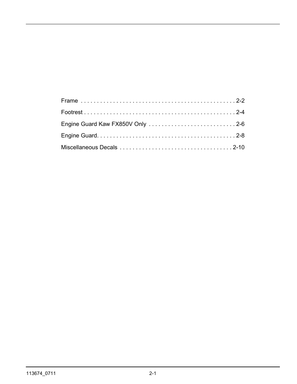 Section 2 | Hustler Turf Automobile Accessories User Manual | Page 7 / 124