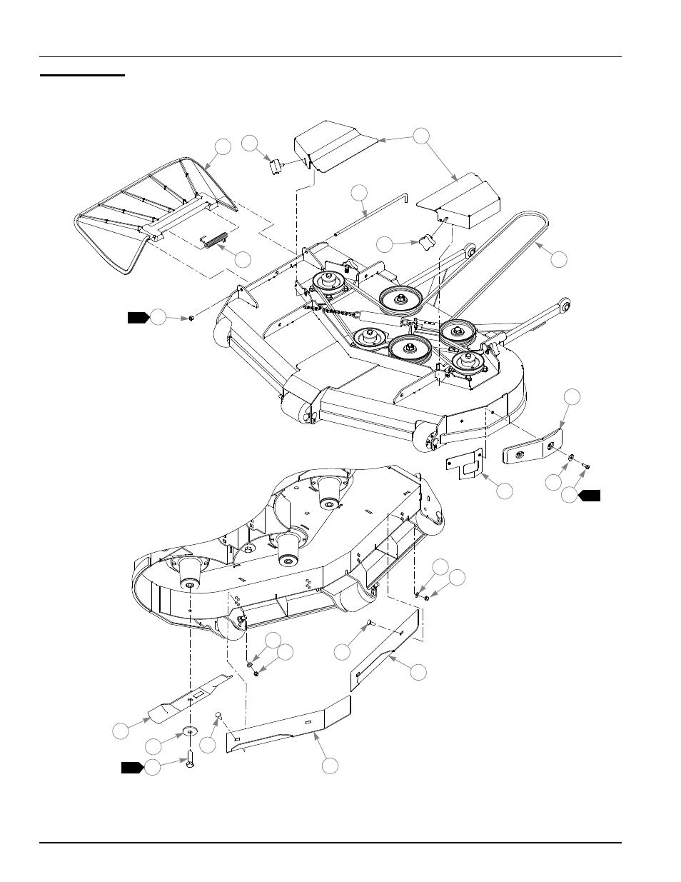 48" deck, 48" deck -6 | Hustler Turf Automobile Accessories User Manual | Page 70 / 124