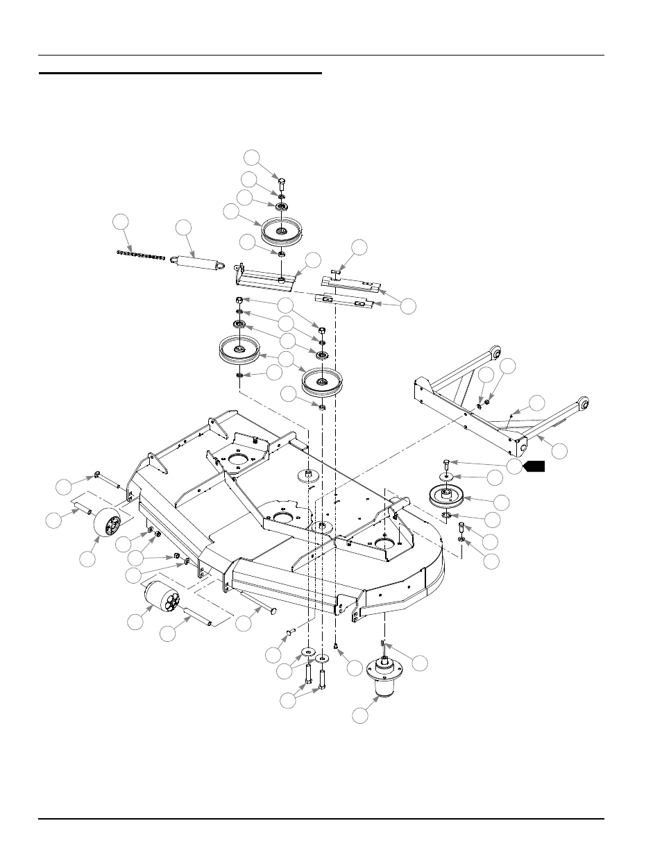 54" deck pulleys and spindles, 54" deck pulleys and spindles -10 | Hustler Turf Automobile Accessories User Manual | Page 74 / 124