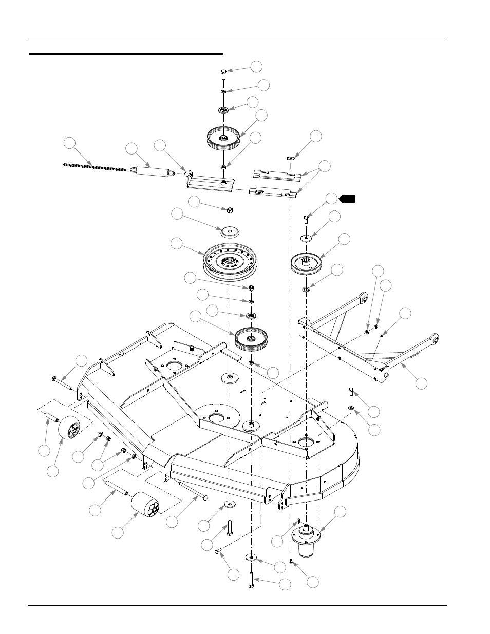 60" deck pulleys & spindles, 60" deck pulleys & spindles -16 | Hustler Turf Automobile Accessories User Manual | Page 80 / 124