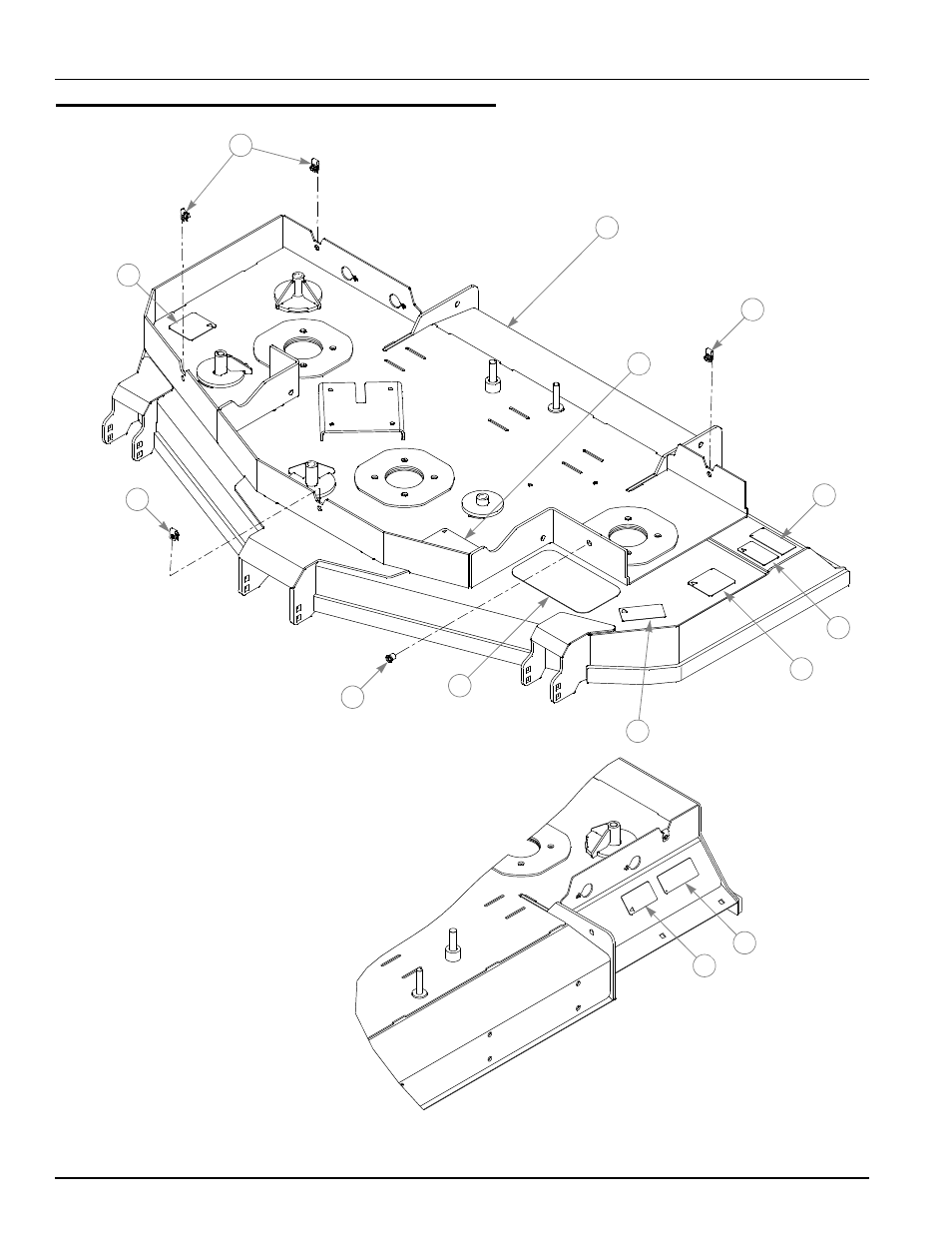 60" rd service deck, 60" rear discharge service deck -28, 60" rear discharge service deck | Hustler Turf Automobile Accessories User Manual | Page 92 / 124