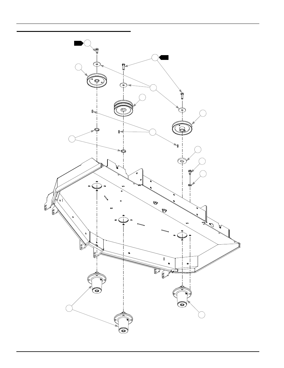 60" rd spindles, 60" rear discharge spindles -32, 60" rear discharge spindles | Hustler Turf Automobile Accessories User Manual | Page 96 / 124