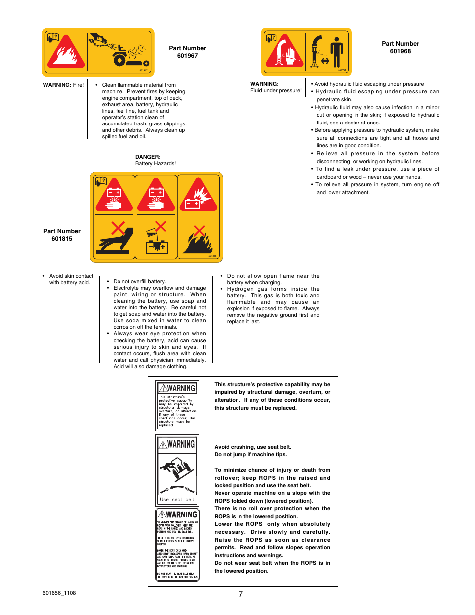 Hustler Turf 927558 User Manual | Page 8 / 45