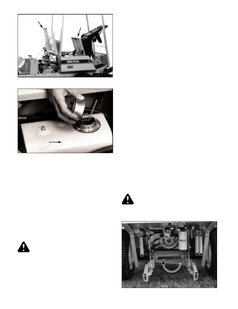 Hydraulic system, Fuel system | Hustler Turf 4300 User Manual | Page 32 / 45