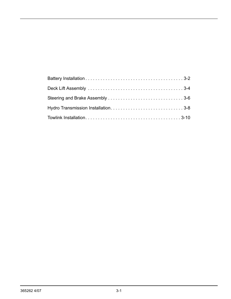 Chapter 3 contents | Hustler Turf Lawn Mower User Manual | Page 13 / 99