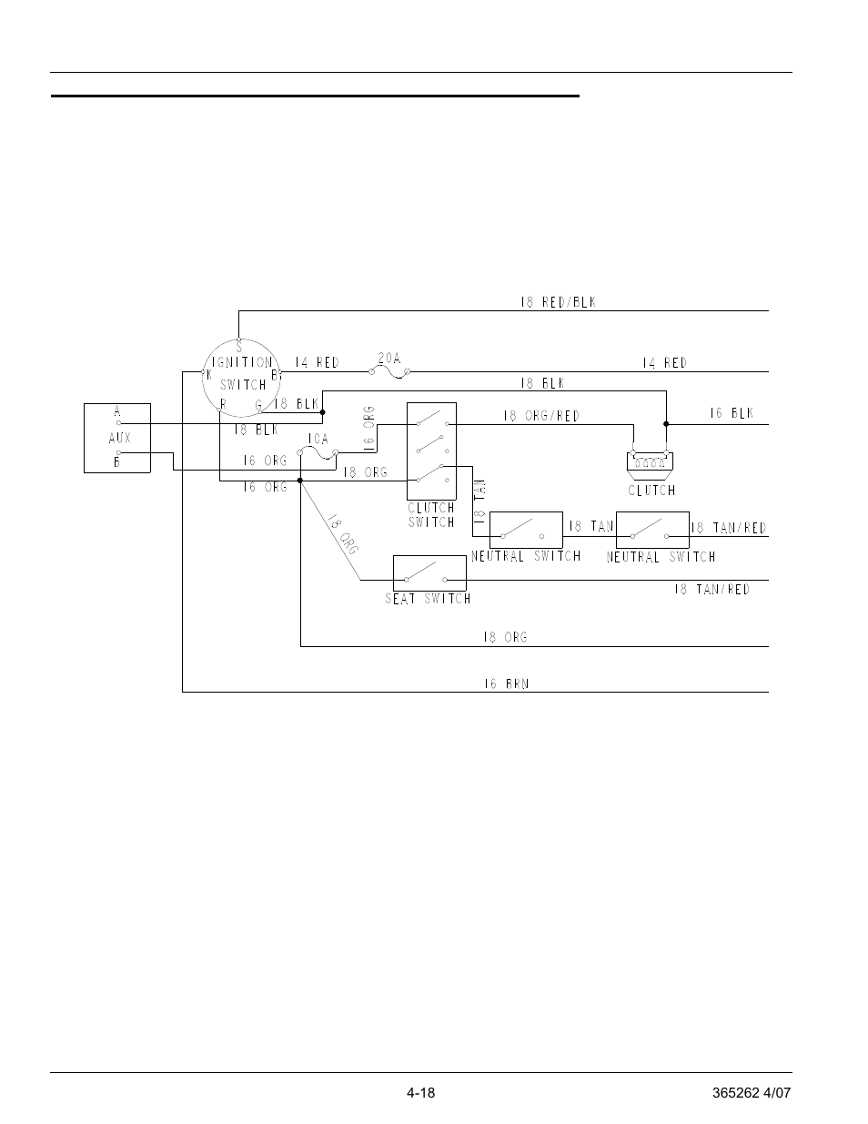 Honda 16 hp electrical schematic (786178), Honda 16 hp electrical schematic (786178) -18 | Hustler Turf Lawn Mower User Manual | Page 40 / 99