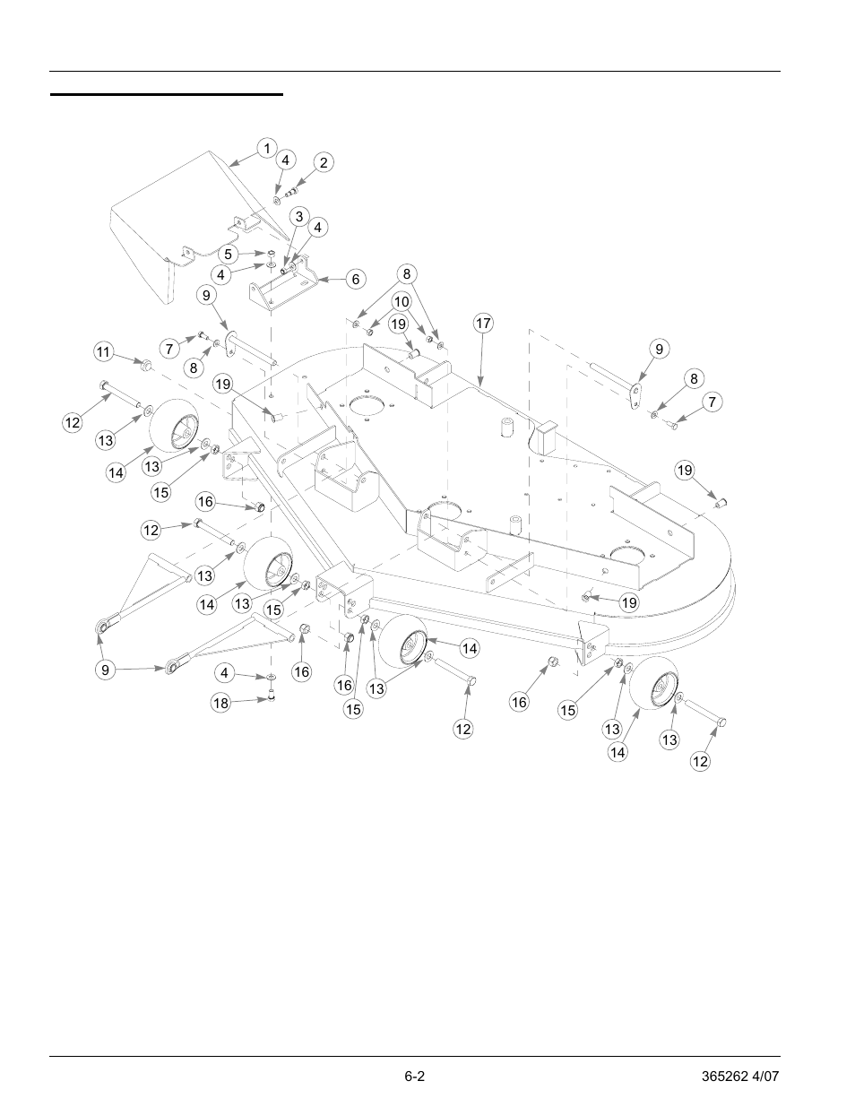 52" deck assembly, 52" deck assembly -2 | Hustler Turf Lawn Mower User Manual | Page 54 / 99