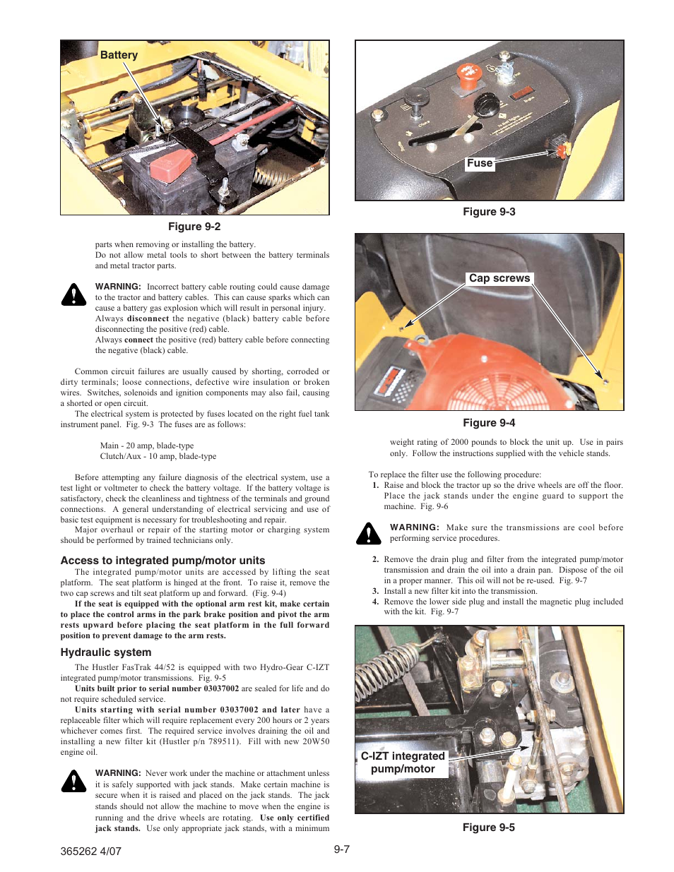 Hustler Turf Lawn Mower User Manual | Page 83 / 99
