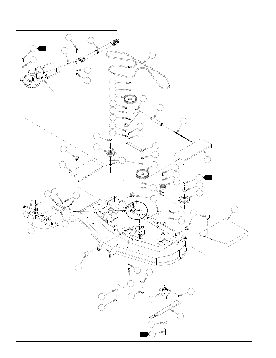 60" deck pulley assembly, 60" deck pulley assembly -6 | Hustler Turf 928721 User Manual | Page 12 / 38