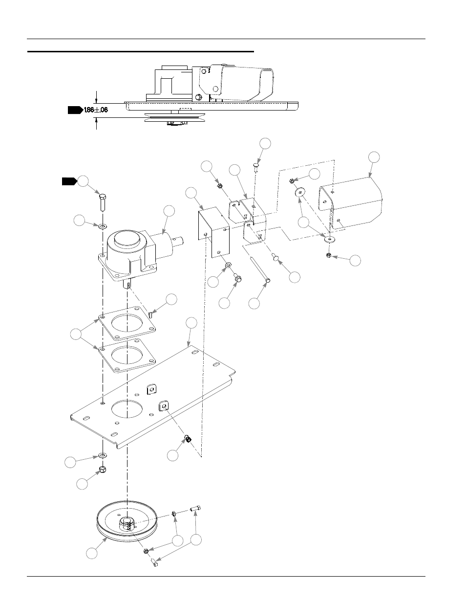 Gearbox sub-assembly—72" deck, Gearbox sub-assembly—72" deck -8 | Hustler Turf 928721 User Manual | Page 14 / 38