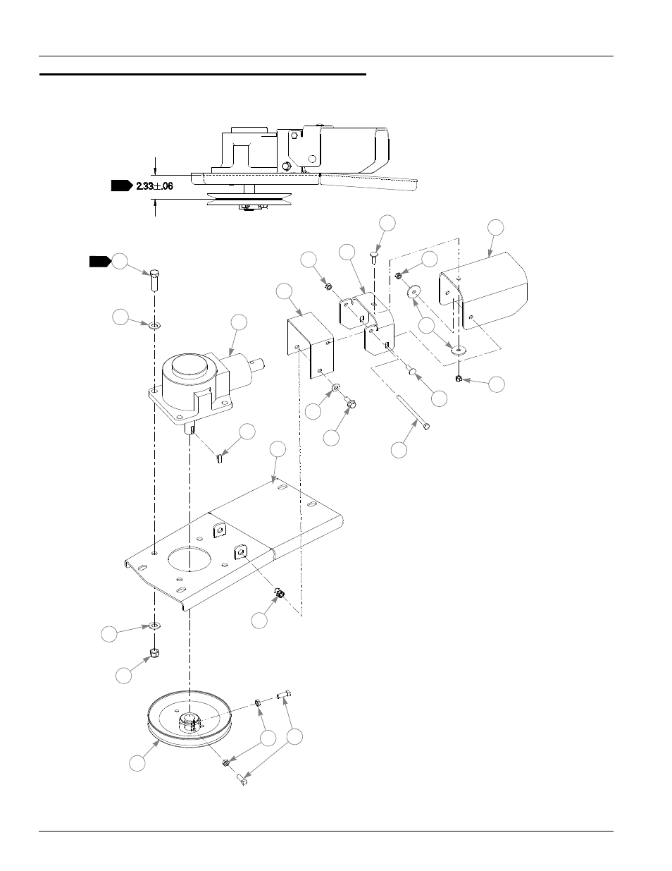 Gearbox sub-assembly—60" deck, Gearbox sub-assembly—60" deck -10 | Hustler Turf 928721 User Manual | Page 16 / 38