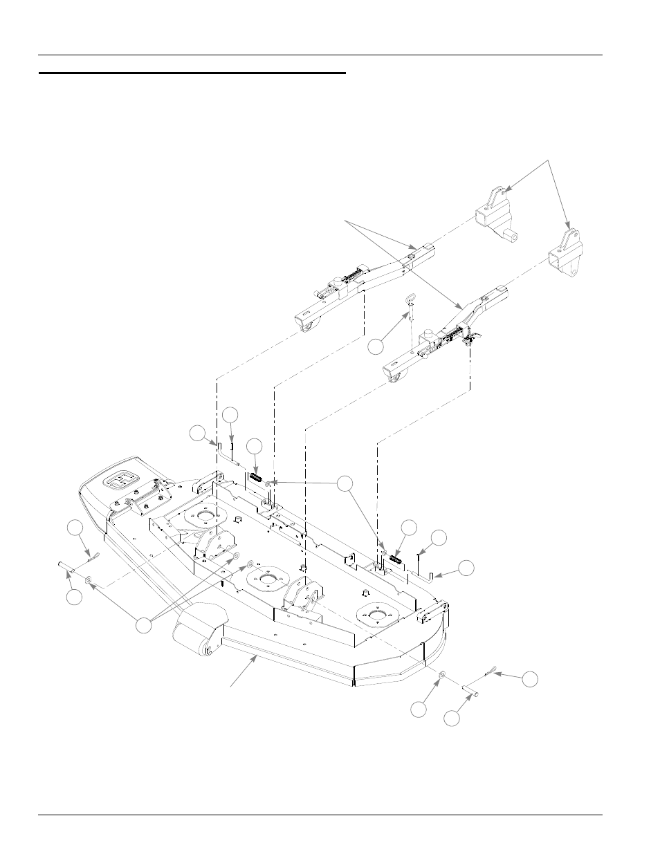Carrier arm assembly—72" deck, Carrier arm assembly—72" deck -12 | Hustler Turf 928721 User Manual | Page 18 / 38