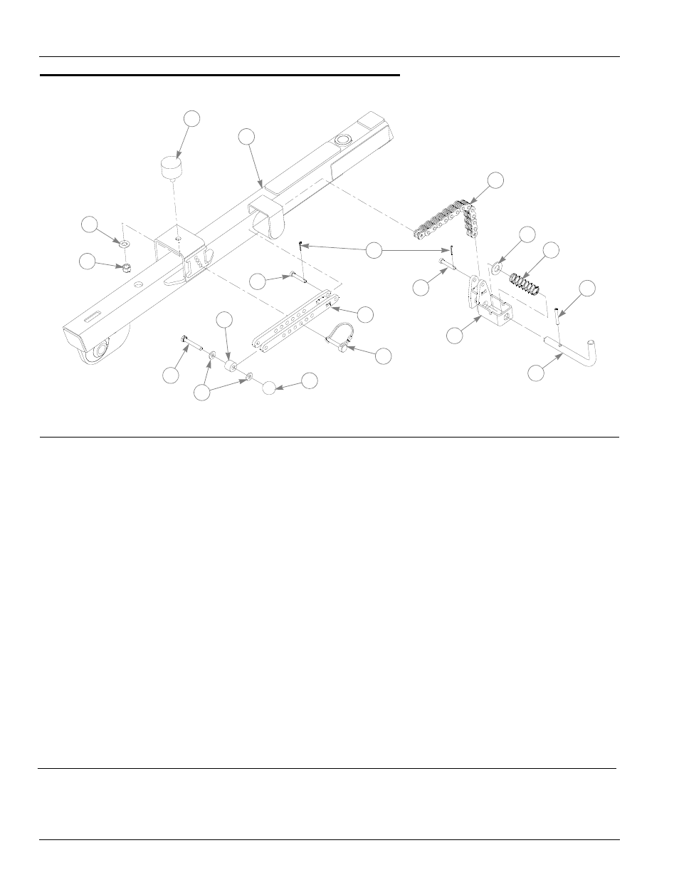 Carrier arm sub-assembly—60" deck, Carrier arm sub-assembly—60" deck -16 | Hustler Turf 928721 User Manual | Page 22 / 38