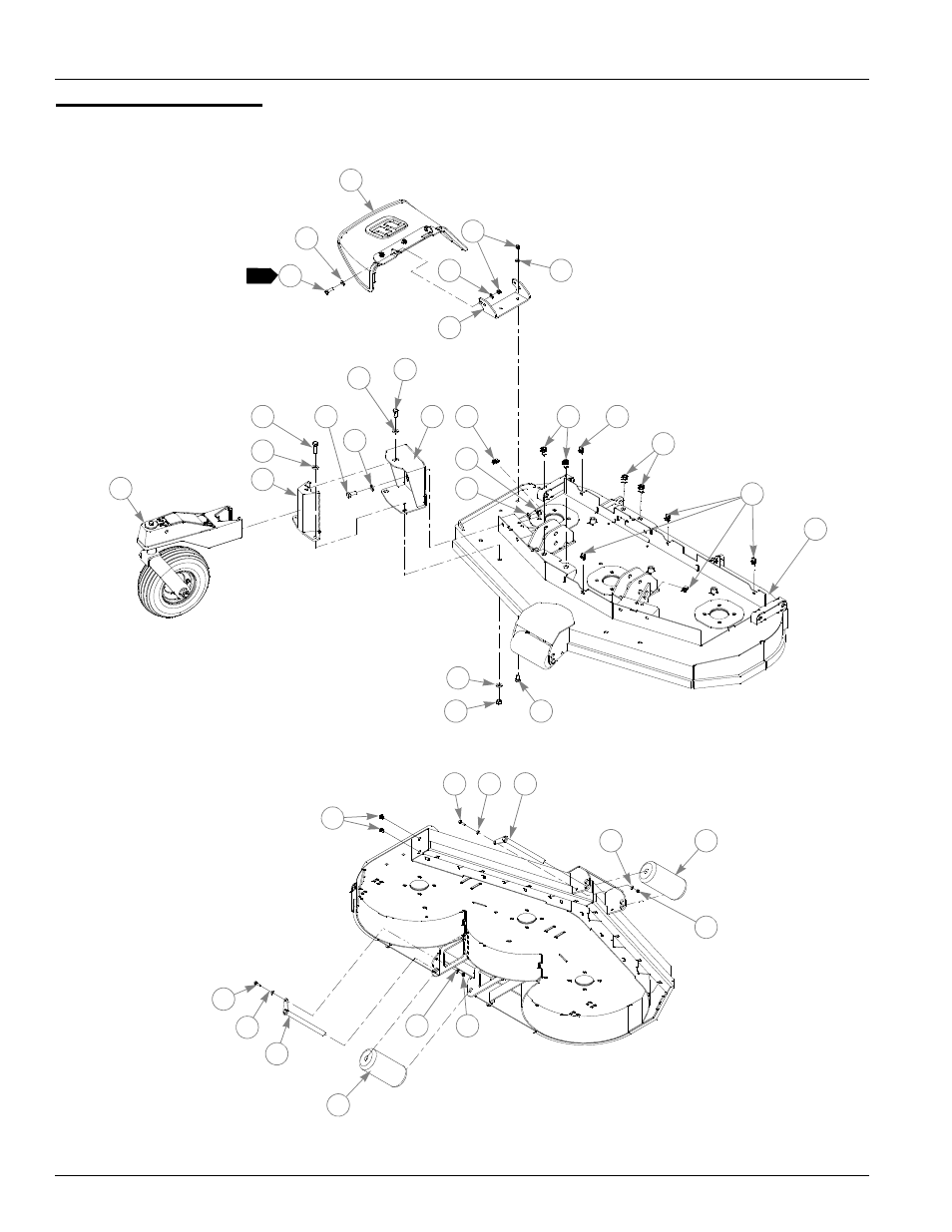 Deck assembly, Deck assembly -2 | Hustler Turf 928721 User Manual | Page 8 / 38