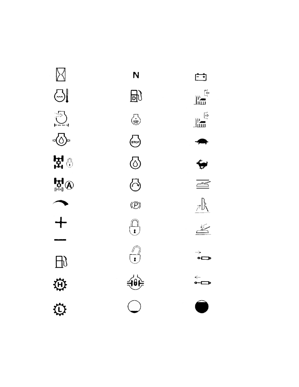 International symbols | Hustler Turf Z4 User Manual | Page 11 / 38