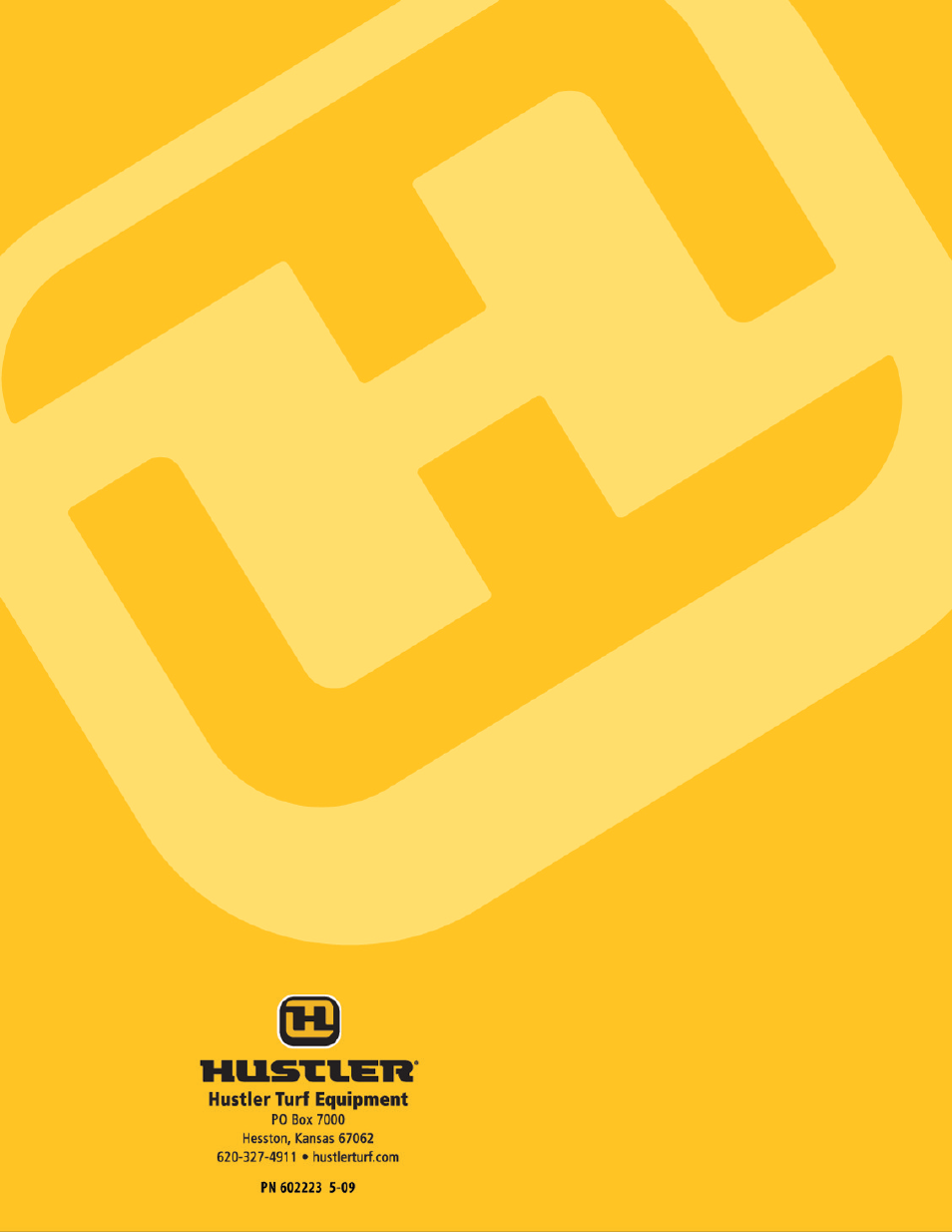 Hustler Turf Z4 User Manual | Page 38 / 38