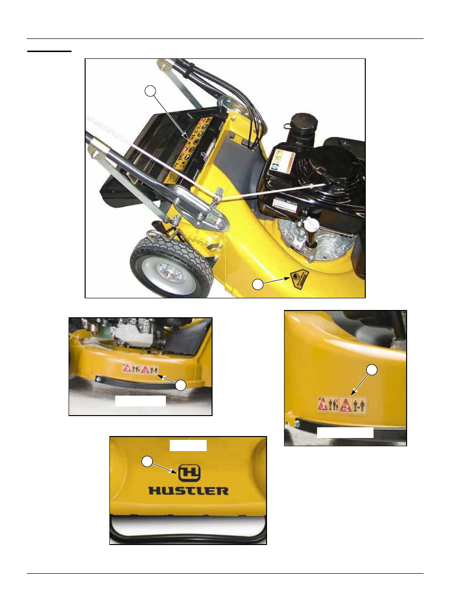 Decals, Decals -18 | Hustler Turf M1 User Manual | Page 48 / 56