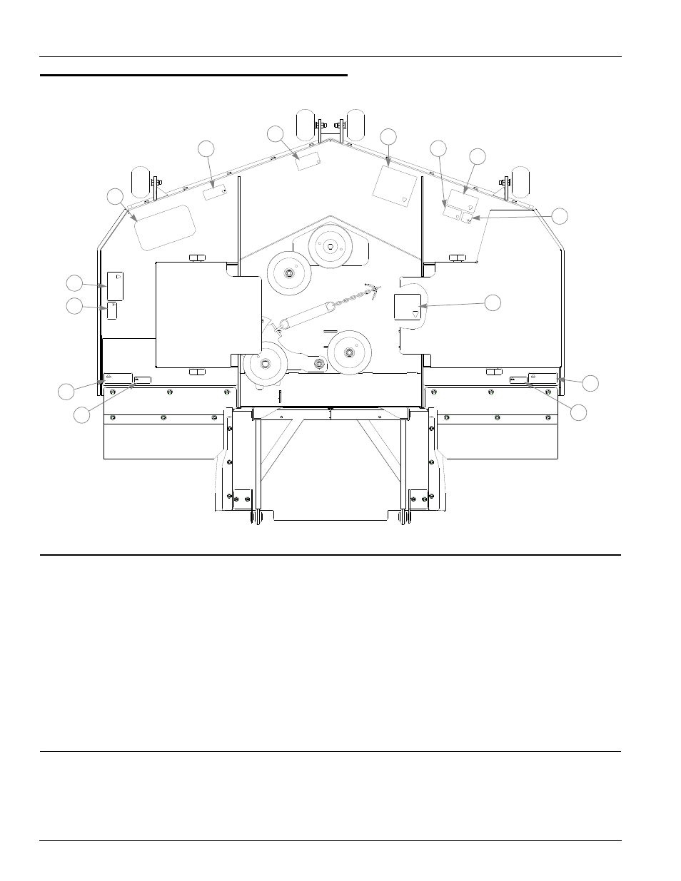 72" rear discharge deck decals, 72" rear discharge deck decals -8 | Hustler Turf Diesel Z User Manual | Page 112 / 156