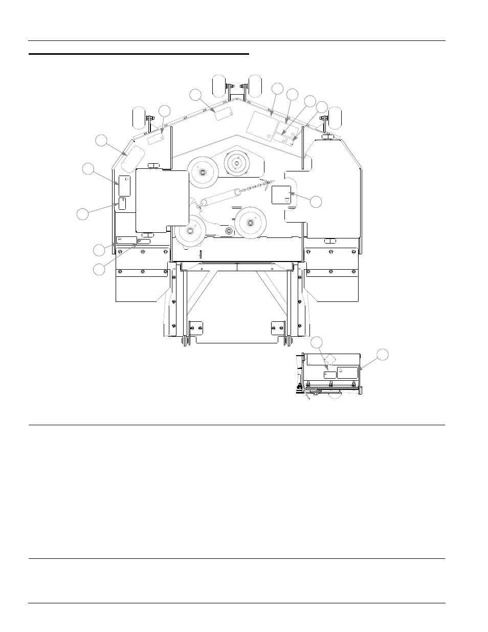 54" rear discharge deck decals, 54" rear discharge deck decals -10 | Hustler Turf Diesel Z User Manual | Page 114 / 156