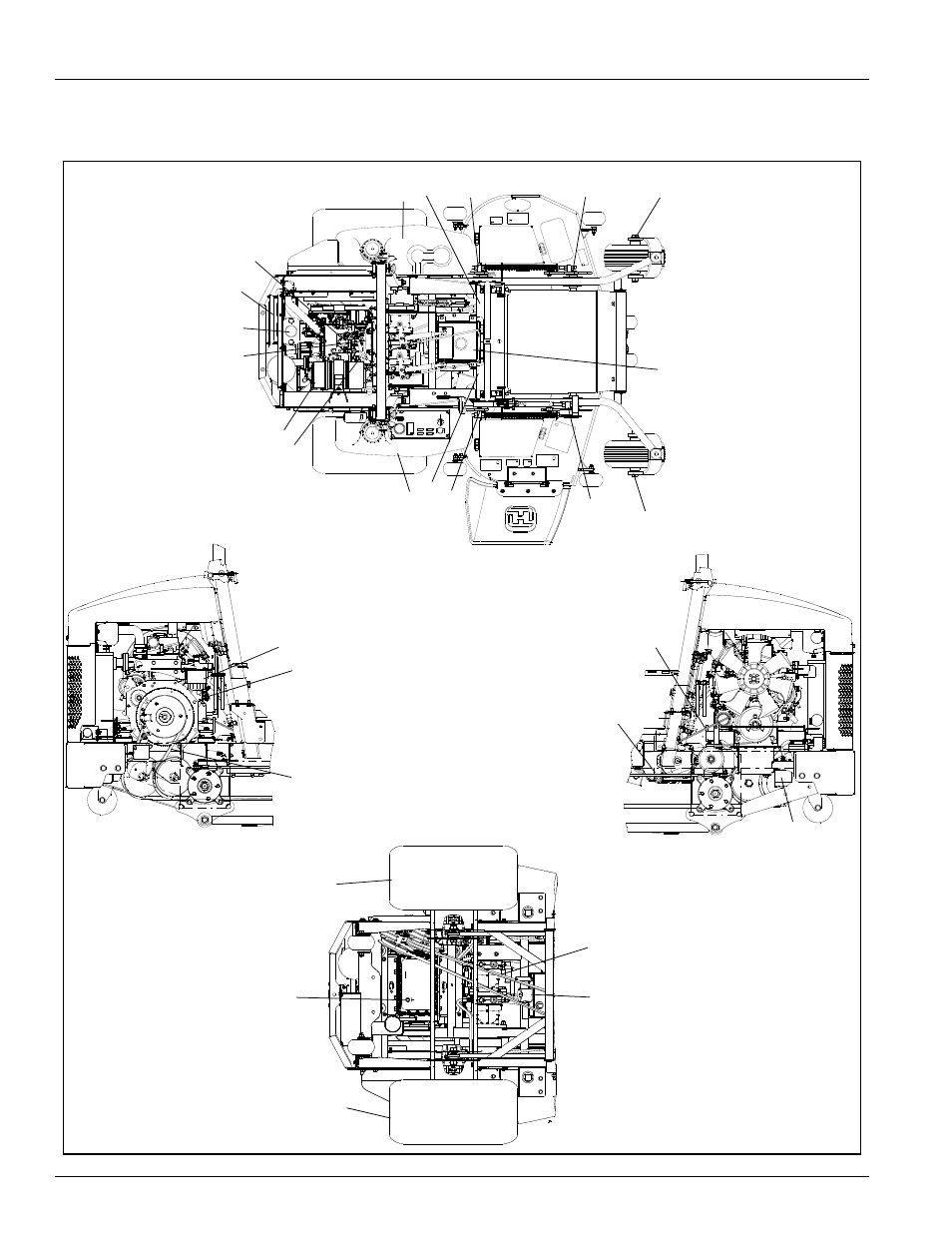 Maintenance, Maintenance -14, Maintenance locator chart | Hustler Turf Diesel Z User Manual | Page 128 / 156