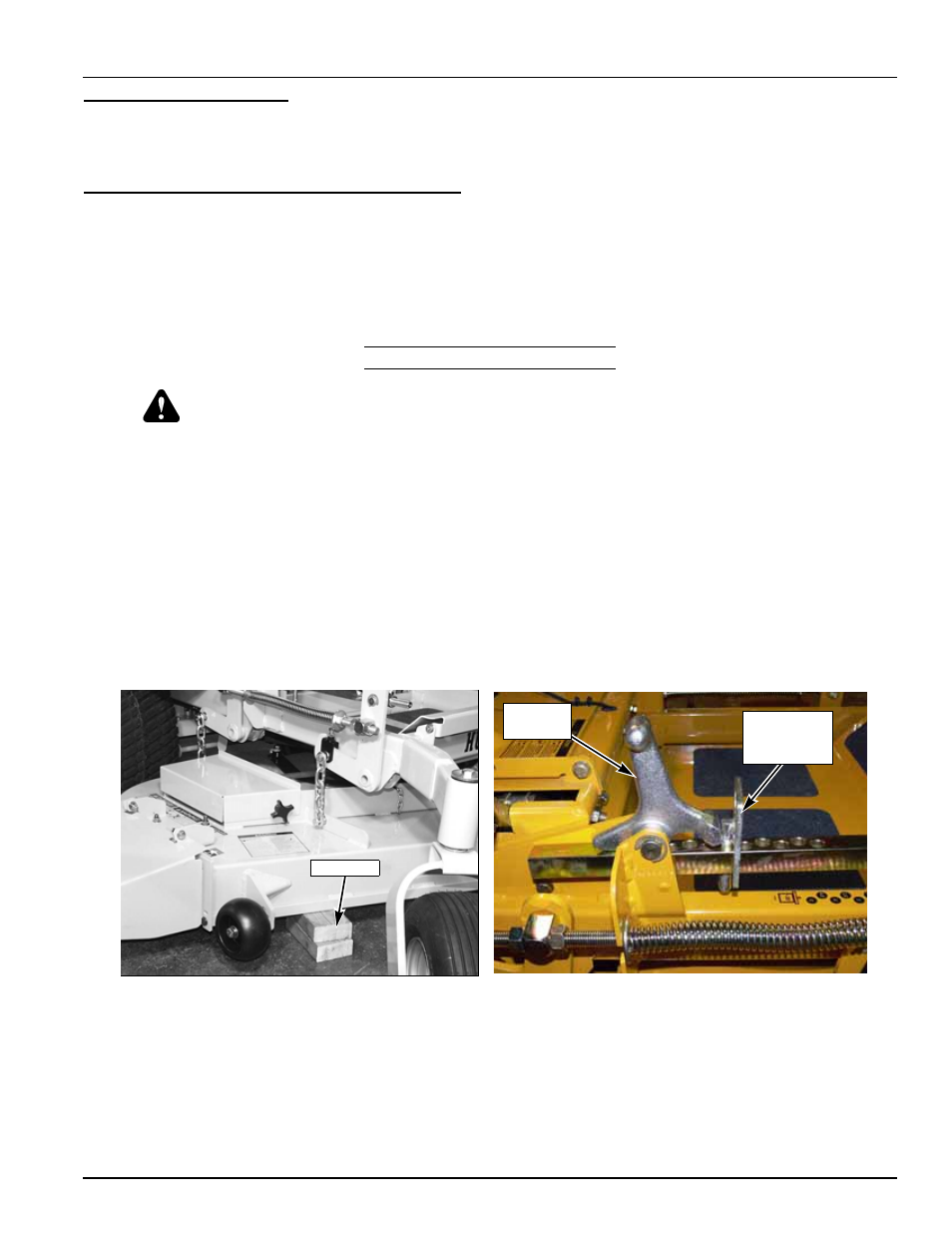Engine rpm setting -35, Deck leveling and height adjustment -35, Engine rpm setting | Deck leveling and height adjustment | Hustler Turf Diesel Z User Manual | Page 149 / 156