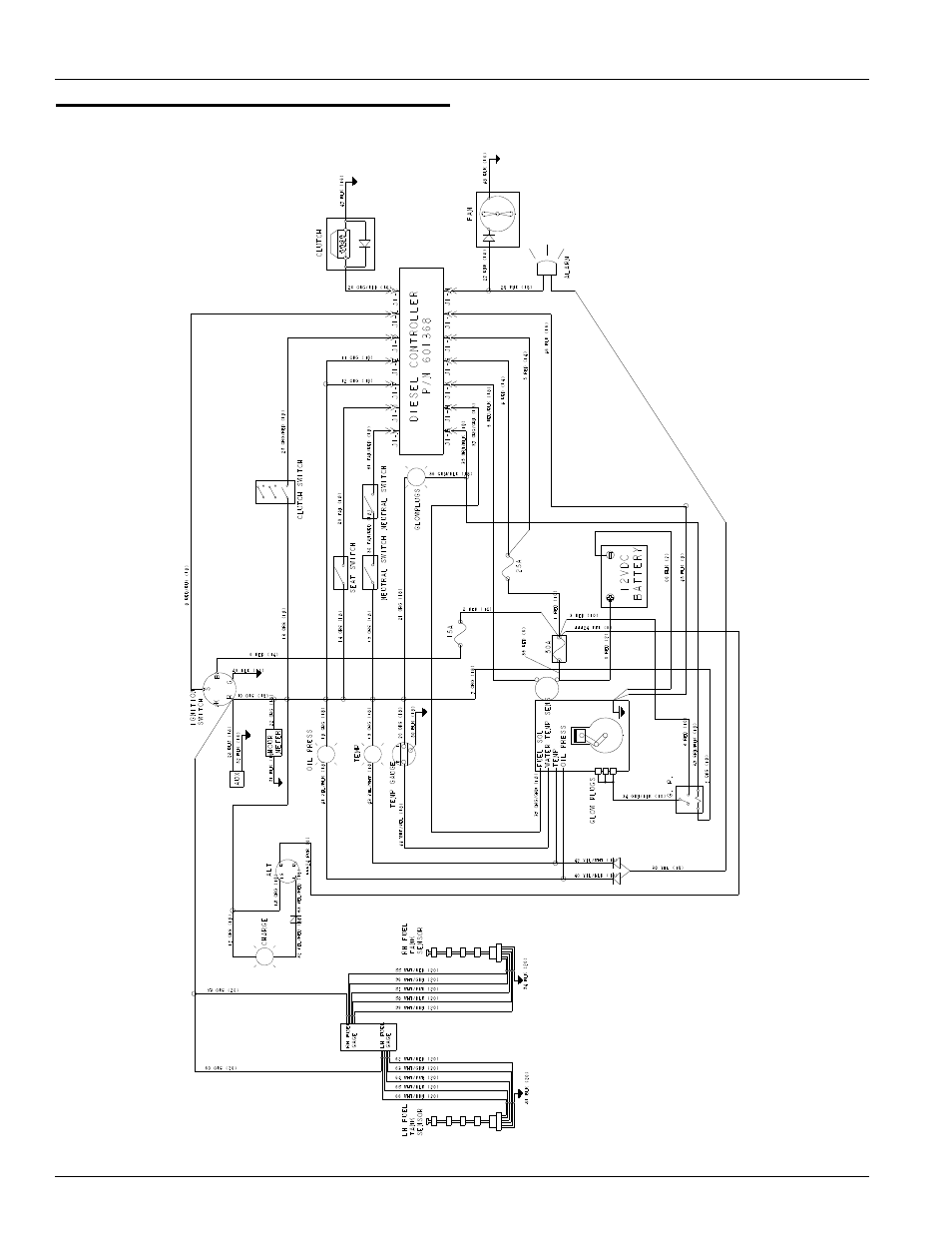 Electrical schematic—601367, Electrical schematic—601367 -24 | Hustler Turf Diesel Z User Manual | Page 52 / 156